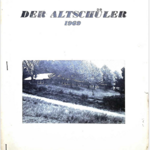 1969 School Magazine