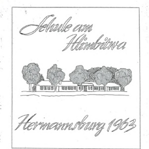 1963 Schule am Hlambitwa
