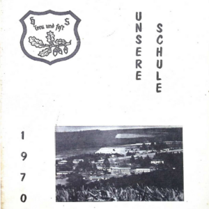 1970 School Magazine